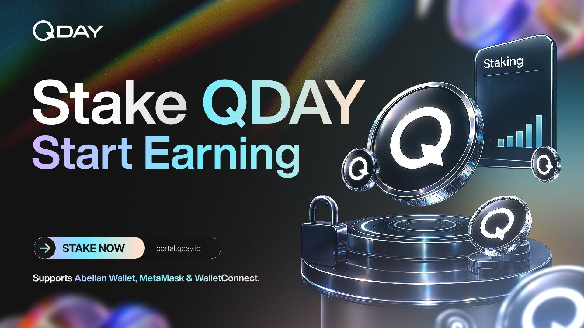 QDAY — Stake QDAY, Start Earning campaign
