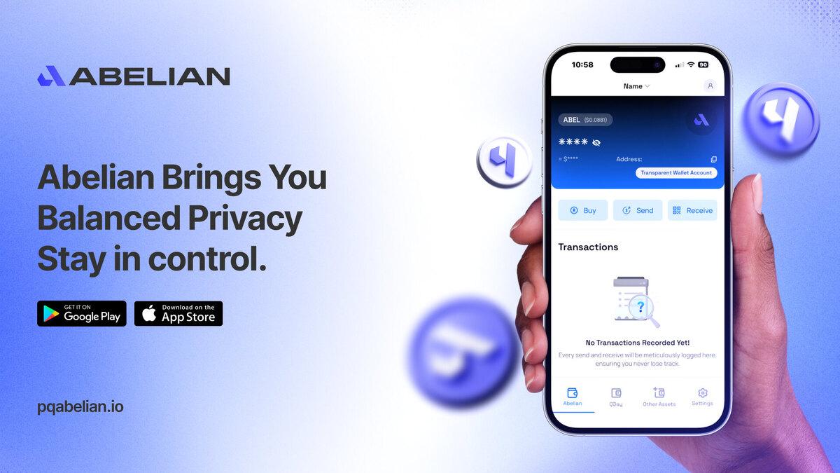 Abelian — post-quantum blockchain brand system