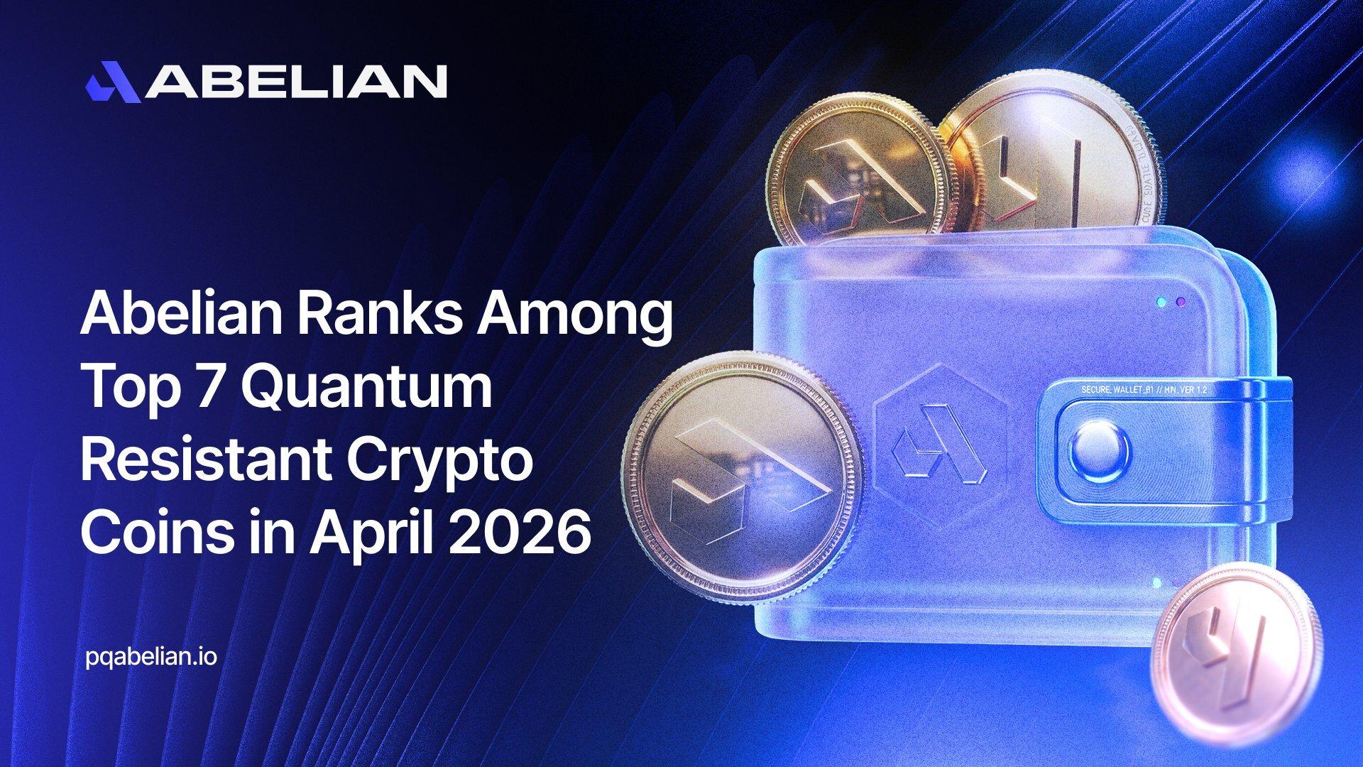 Abelian ranks among top 7 quantum-resistant coins