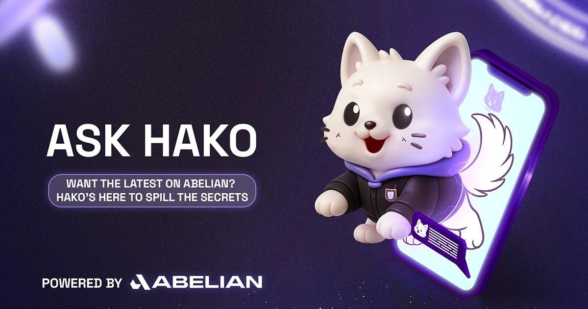 Ask Hako — AI-assisted 3D social key visual