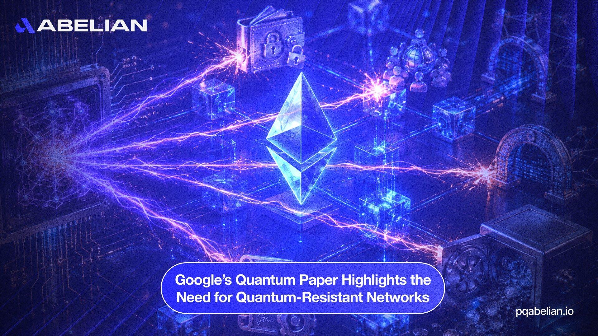Abelian — Google quantum paper editorial visual